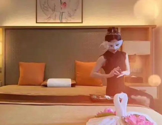 我在西安灞桥体验了下高端男士按摩spa会馆，私人会所花样超多
