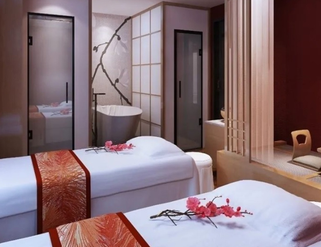 西安灞桥高端会所桑拿环境展示（九）快乐驿站，体验水疗